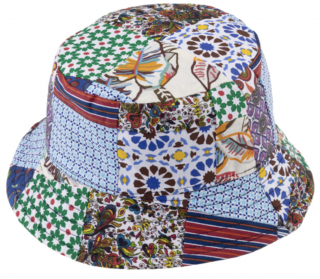 Bavlněný bucket - Patchwork Velikost: 61 cm (XL)