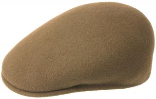 Béžová vlněná bekovka - Kangol Bermuda 504 Velikost: 59 cm (L)