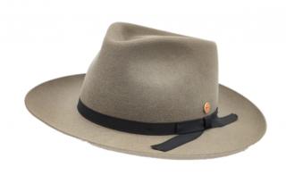 Béžový klobouk Fedora - Mayser Ari Beige Velikost: 58 cm