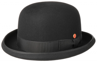 Černá pánská buřinka - klobouk buřinka Mayser Connor - limitovaná kolekce Velikost: 55 cm  (S)