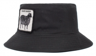 Černý bavlněný bucket hat -  Goorin Bros Baaad Guy Velikost: 61 cm (XL)
