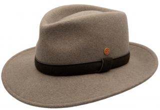 Cestovní nemačkavý voděodolný béžový klobouk Mayser -  Doren Velikost: 59 cm (L)
