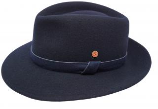 Cestovní nemačkavý voděodolný modrý klobouk Mayser -  Doren Velikost: 61 cm (XL)