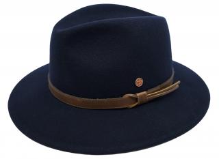 Cestovní nemačkavý voděodolný modrý klobouk Mayser - Marvin Mayser Velikost: 61 cm (XL)