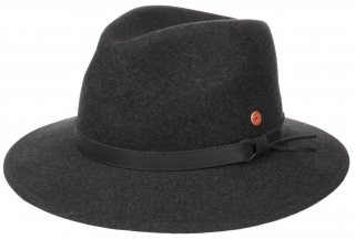 Cestovní nemačkavý voděodolný šedý klobouk Mayser - Marvin Mayser Velikost: 57 cm (M)