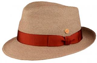 Crushable (nemačkavý) letní klobouk Trilby  - Mayser Maleo, UV faktor 80 Velikost: 61 cm (XL)