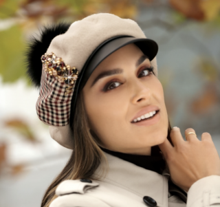Dámská luxusní béžová zimní bekovka s kšiltem - Willi Taneres Velikost: Unisize (S-XL)