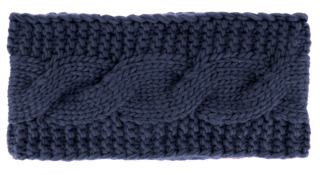 Dámská modrá zimní čelenka - Fiebig Velikost: Unisize (S-XL)