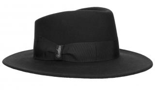 Dámský černý klobouk Borsalino - Melanie Velikost: 59 cm (L)