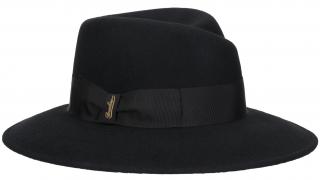 Dámský černý klobouk Borsalino - Romy Velikost: 57 cm (M)