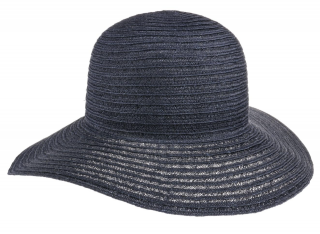 Dámský černý slaměný letní klobouk - Floppy Mayser Janell Velikost: Unisize (S-XL)