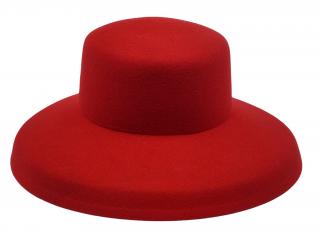 Dámský červený plstěný klobouk Tiffany - Mayser Velikost: Unisize (S-XL)