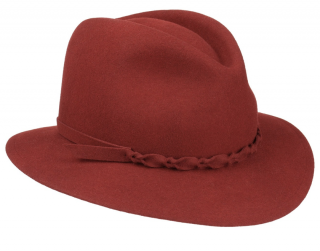Dámský cestovní bordó zimní klobouk Dagmar - Mayser Velikost: 55 cm  (S)