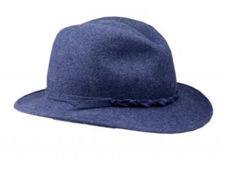 Dámský cestovní modrý klobouk Dagmar - Mayser Velikost: 55 cm  (S)