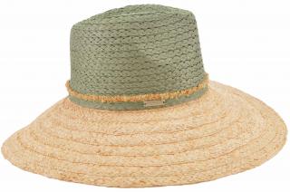 Dámský letní Fedora klobouk se širokou krempou - Seeberger Velikost: 57 cm (M)