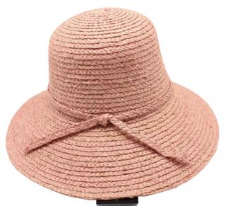 Dámský letní růžový klobouk - nemačkavý letní klobouk s větší krempou Velikost: Unisize (S-XL)
