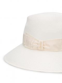 Dámský panamský klobouk  Claudette - Borsalino - béžová stuha Velikost: 59 cm (L)