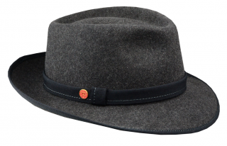 Dámský šedý zimní klobouk Tabea - Mayser Velikost: 61 cm (XL)
