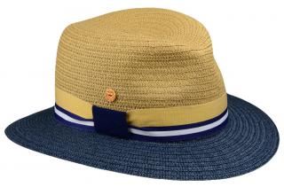 Dvoubarevný dámský klobouk Fedora -  Mayser Nane Velikost: 59 cm (L)