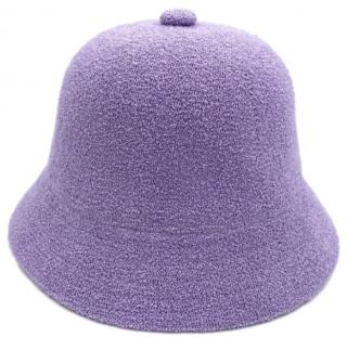 Fialový bucket hat s knoflíčkem - Fiebig Velikost: Unisize (S-XL)