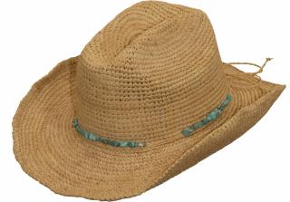 Klobouk raffia - BONDI Velikost: S-M