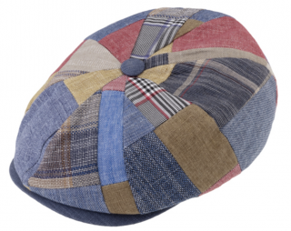 Letní bavlněná 8-dílná bekovka - patchwork Velikost: 55 cm  (S)