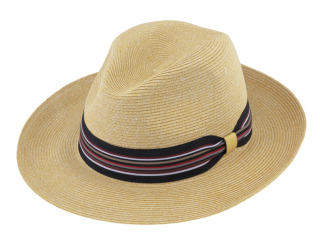 Letní Fedora klobouk - Fiebig Beige Velikost: 59 cm (L)