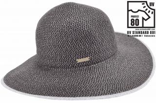 Letní floppy klobouk z širší krempou - nemačkavý a extra lehký UV 80 Velikost: 57 cm (M)