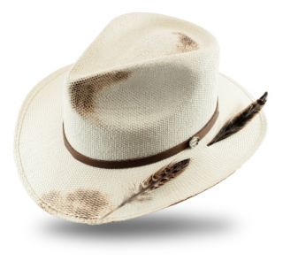 Letní klobouk fedora - Draco - vintage - limitovaná kolekce Velikost: 57 cm (M)