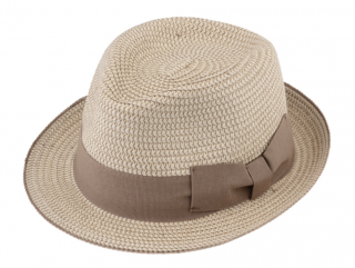 Letní klobouk Trilby od Fiebig - Trilby Prayer Beige Velikost: 61 cm (XL)
