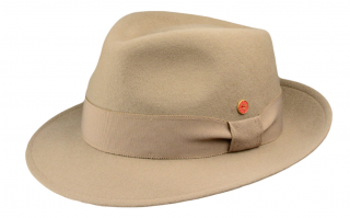 Luxusní béžový klobouk Mayser - Manuel Mayser Velikost: 55 cm  (S)