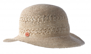 Luxusní dámský letní panamský klobouk s širší krempou a kulatou korunou - Panama Birgit - Mayser Velikost: 55 cm  (S)