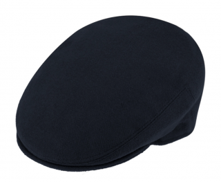 Modrá vlněná bekovka - Kangol Bermuda 504 Velikost: 57 cm (M)