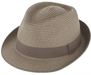 Nemačkavý letní klobouk Trilby od Fiebig Velikost: 55 cm  (S)