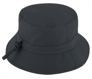 Nepromokavý modrý bucket hat - podzimní voděodolný klobouk - Fiebig 1903 Velikost: 57 cm (M)
