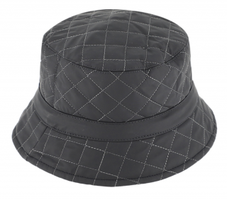Nepromokavý prošívaný bucket hat - podzimní voděodolný klobouk - Fiebig 1903 Velikost: 57 cm (M)