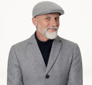 Pánská podzimní šedá vlněná bekovka - Mayser - Sidney Velikost: 61 cm (XL)