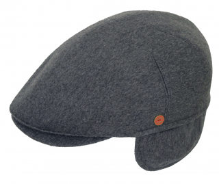 Pánská zimní kašmírová bekovka - Mayser -  Sidney Plus (ušní klapky) - Cashmere Velikost: 59 cm (L)