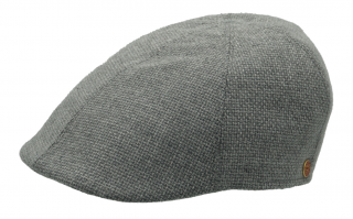 Pánská zimní šedá vlněná bekovka - Mayser Paddy Velikost: 61 cm (XL)