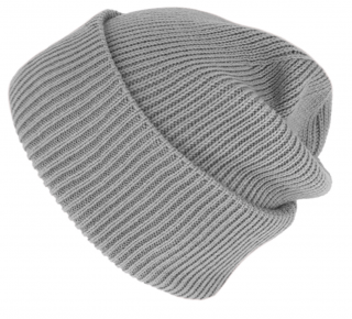 Pletená šedá zimní čepice - Fiebig - Recycelt (100 % recyklovaný materiál) Velikost: Unisize (S-XL)