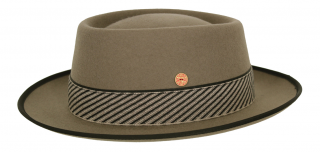 Plstěný klobouk porkpie - Mayser - klobouk Neo Velikost: 55 cm  (S)
