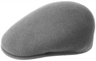 Šedá vlněná bekovka - Kangol Bermuda 504 Velikost: 55 cm  (S)
