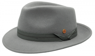 Šedý klobouk trilby Mayser - Maleo Mayser Velikost: 59 cm (L)