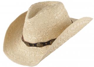 Slaměný westernový klobouk - WINTON Velikost: L-XL