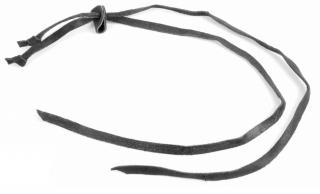 Šnůrka ke klobouku černá - CHINSTRAP