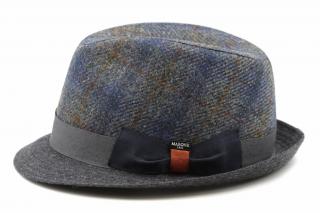 Trilby klobouk vlněný - Marone Velikost: 61 cm (XL)