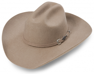 Westernový béžový klobouk - HOUSTON Velikost: 59 cm (L)