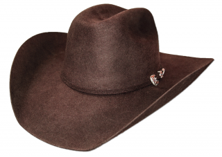 Westernový hnědý klobouk - WYOMING Velikost: 61 cm (XL)