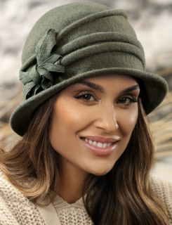 Zimní dámský vlněný klobouk - Kosminesa Velikost: Unisize (S-XL)