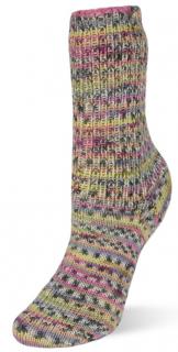 Flotte Socke 4f. Sunshine- 1922 zeleno-růžovo-šedá